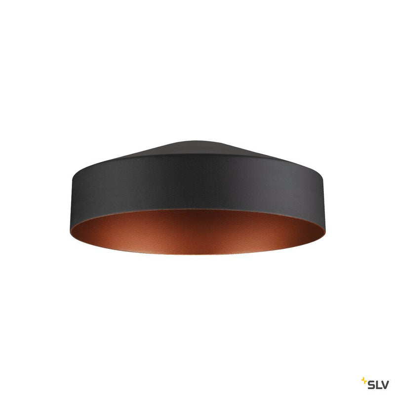 SLV 1007523 LALU® TETRA 14, Lampshade, Mix&Match, H:4.9 cm, black
