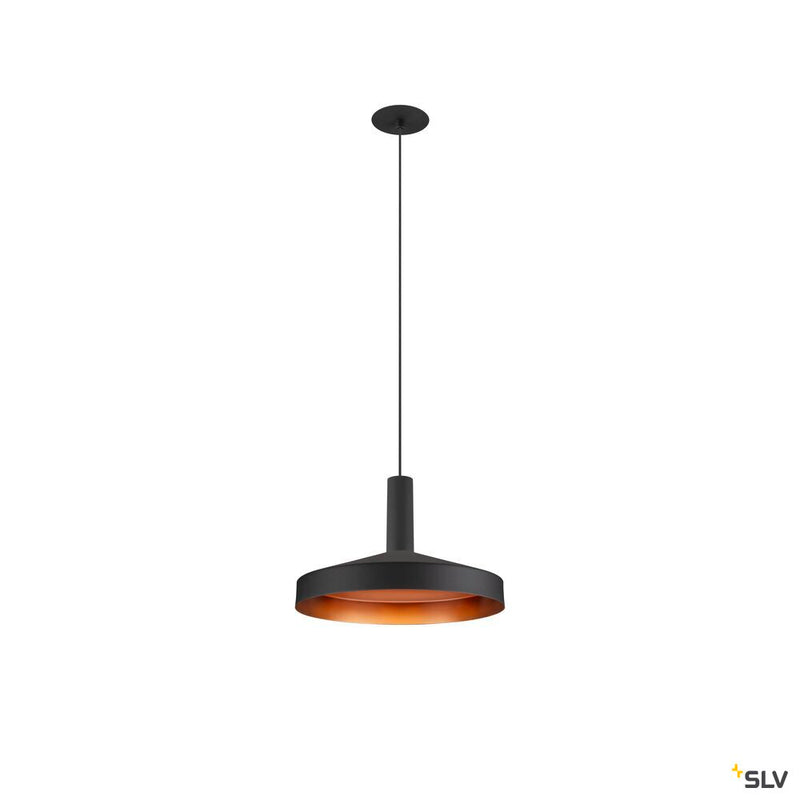 SLV 1007526 LALU® TETRA 24, Lampshade, Mix&Match, H:6.7 cm, black