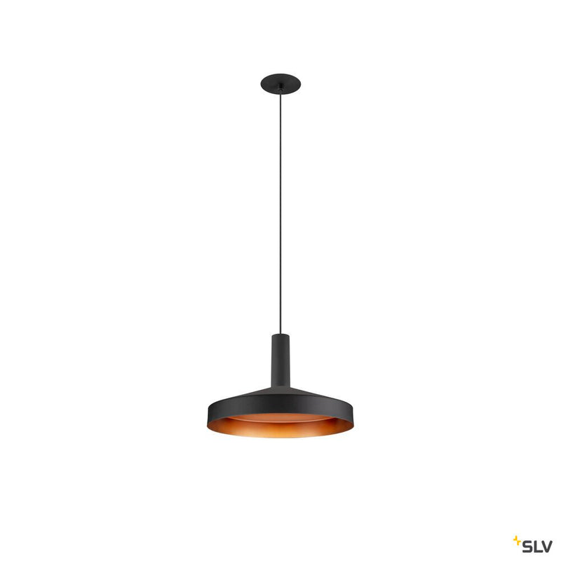 SLV 1007526 LALU® TETRA 24, Lampshade, Mix&Match, H:6.7 cm, black
