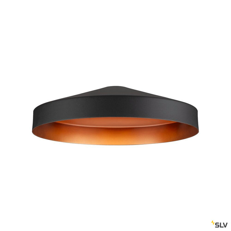 SLV 1007526 LALU® TETRA 24, Lampshade, Mix&Match, H:6.7 cm, black
