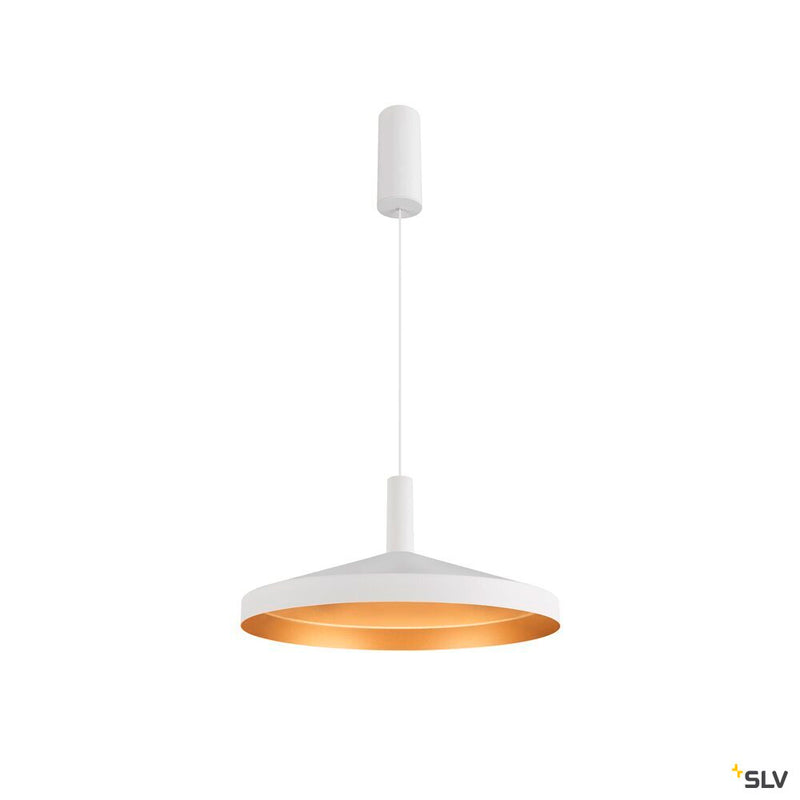 SLV 1007519 LALU®, pendant light, Led Base, Mix&Match, 150 cm, 9.5 W, 3000 K, PHASE, white
