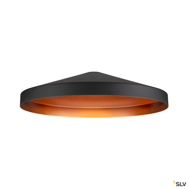 SLV 1007529 LALU® TETRA 36, Lampshade, Mix&Match, H:8.9 cm, black