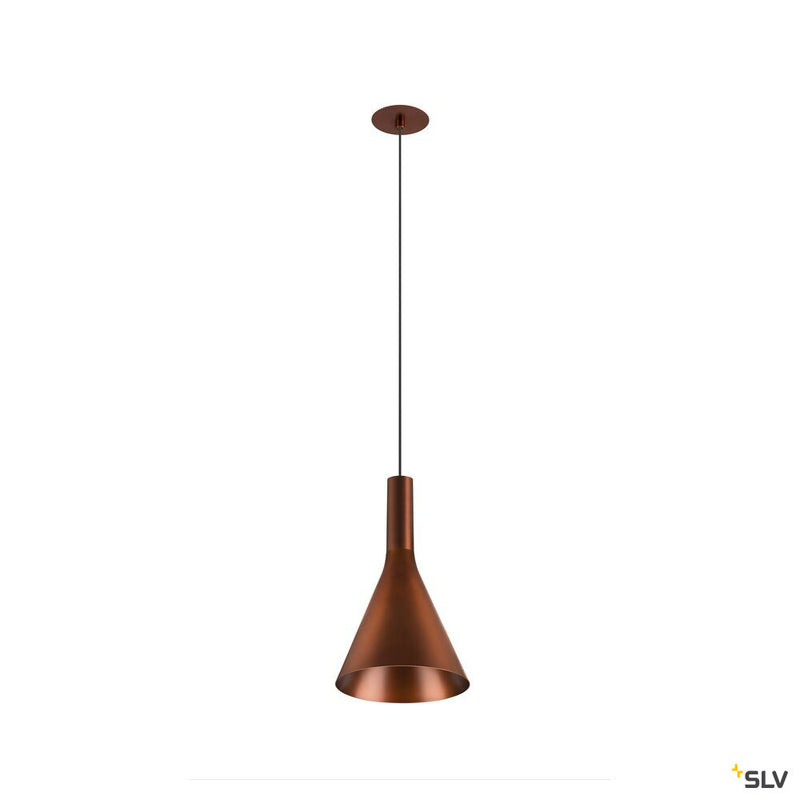 SLV 1007530 LALU® CONE 15, Lampshade, Mix&Match, H:17 cm, bronze