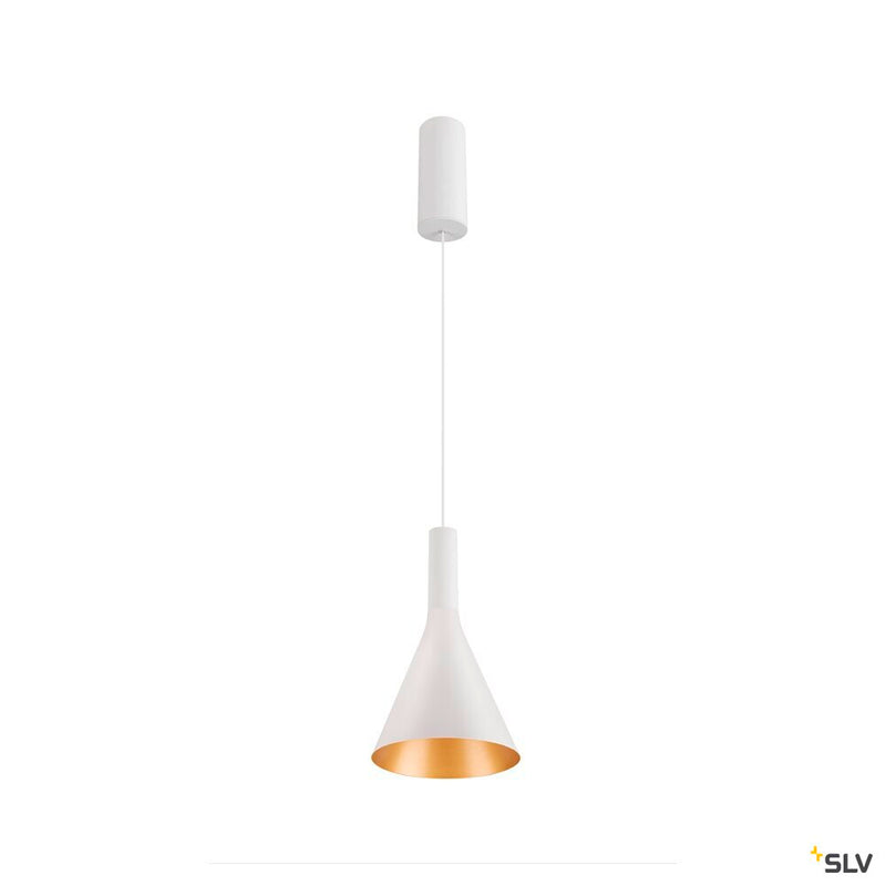 SLV 1007519 LALU®, pendant light, Led Base, Mix&Match, 150 cm, 9.5 W, 3000 K, PHASE, white