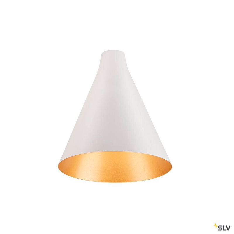SLV 1007531 LALU® CONE 15, Lampshade, Mix&Match, H:17 cm, white