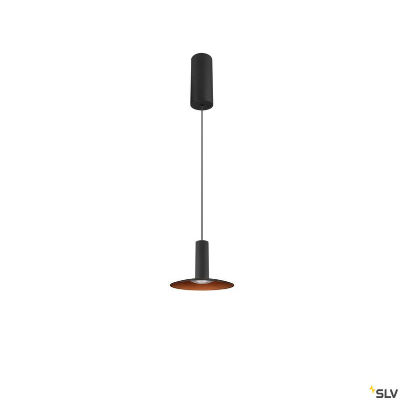 SLV 1007535 LALU® ELYPSE 15, Lampshade, Mix&Match, H:1.4 cm, black