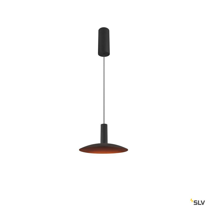SLV 1007518 LALU®, pendant light, Led Base, Mix&Match, 150 cm, 9.5 W, 3000 K, PHASE, black
