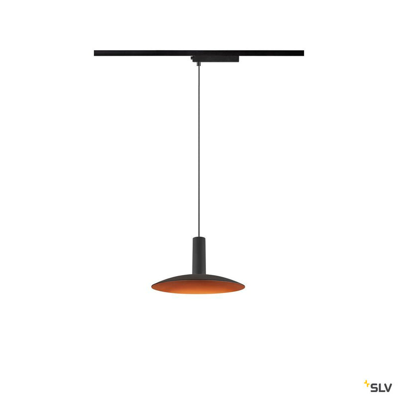 SLV 1007538 LALU® ELYPSE 22, Lampshade, Mix&Match, H:2.8 cm, black