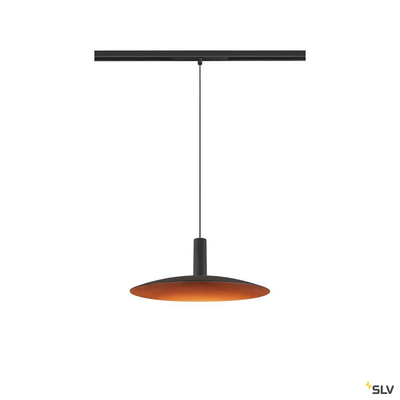 SLV 1010289 LALU®, 48V pendant light, DALI, LED base, Mix&Match, pendant length 200 cm, 2700/3000K, 40°, black