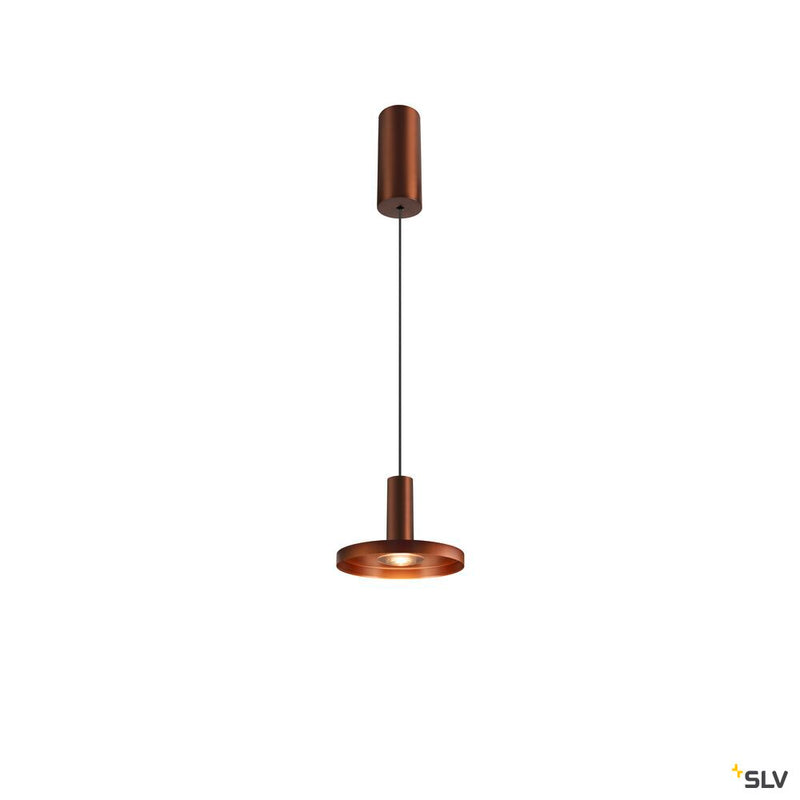 SLV 1007542 LALU® PLATE 15, Lampshade, Mix&Match, H:1.5 cm, bronze