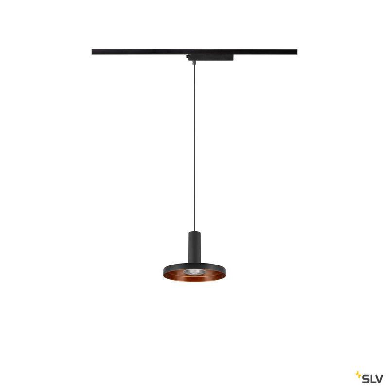 SLV 1007544 LALU® PLATE 15, Lampshade, Mix&Match, H:1.5 cm, black