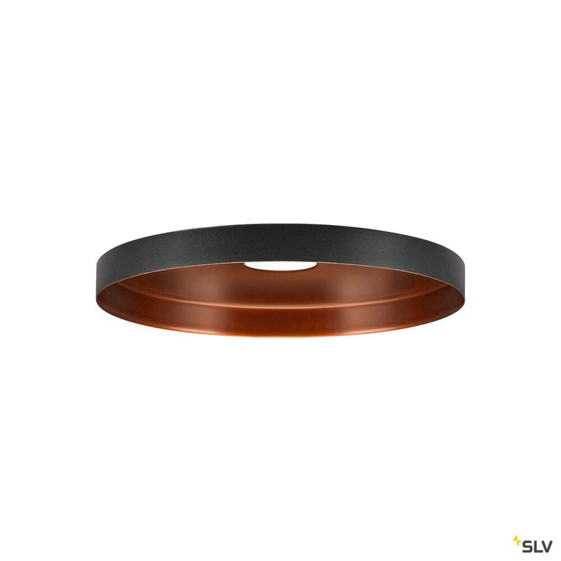 SLV 1007544 LALU® PLATE 15, Lampshade, Mix&Match, H:1.5 cm, black