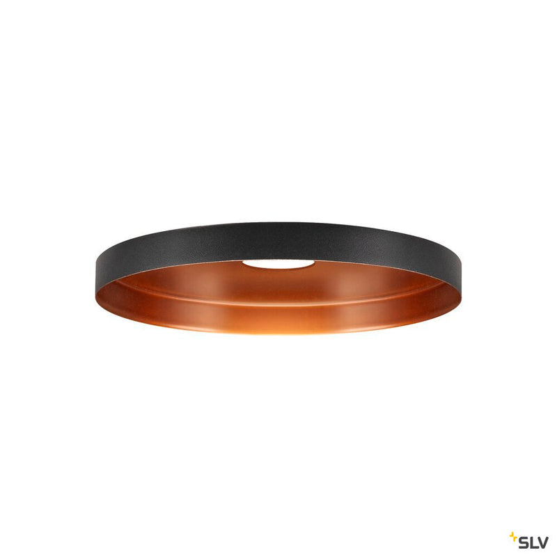 SLV 1007544 LALU® PLATE 15, Lampshade, Mix&Match, H:1.5 cm, black