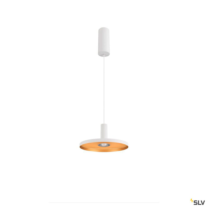 SLV 1007546 LALU® PLATE 22, Lampshade, Mix&Match, H:1.5 cm, white