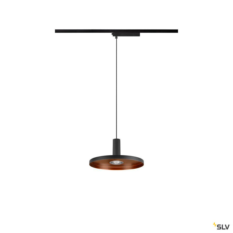SLV 1007547 LALU® PLATE 22, Lampshade, Mix&Match, H:1.5 cm, black