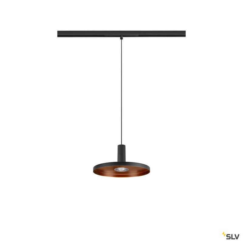 SLV 1007547 LALU® PLATE 22, Lampshade, Mix&Match, H:1.5 cm, black