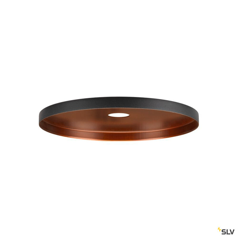 SLV 1007547 LALU® PLATE 22, Lampshade, Mix&Match, H:1.5 cm, black