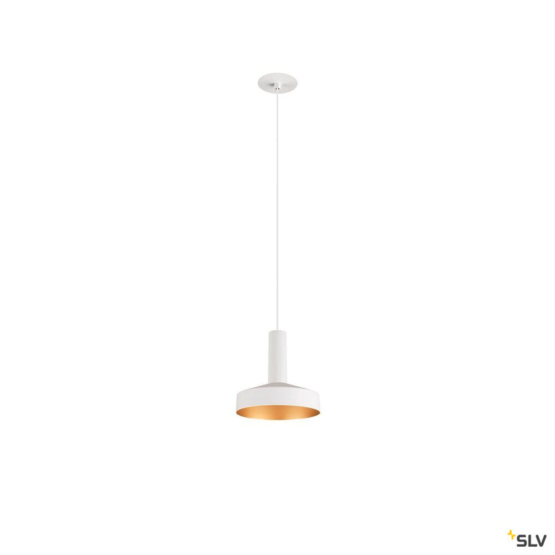 SLV 1007549 LALU®, pendant light, Led Base, Mix&Match, recessed, 150 cm, 9.5 W, 3000 K, PHASE, white