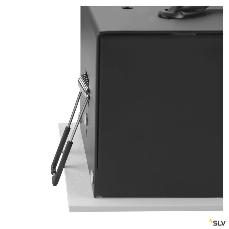SLV 1007552 KADUX, recessed ceiling light, single, 3000 K, 38°, IP 20, square, white