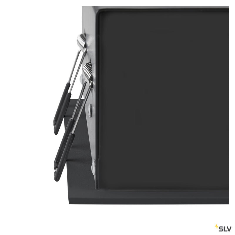 SLV 1007559 KADUX, recessed ceiling light, double, 3000 K, 38°, IP 20, square, black