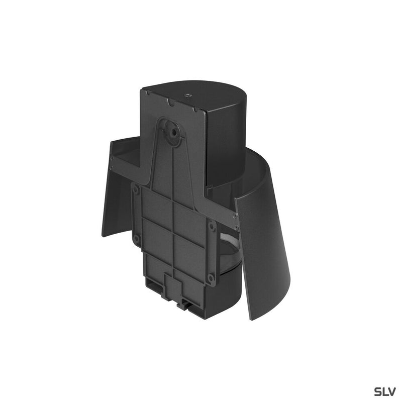 SLV 1007585 PHOTONI, wall-mounted light, conical, 1x max. 13 W, E27, black