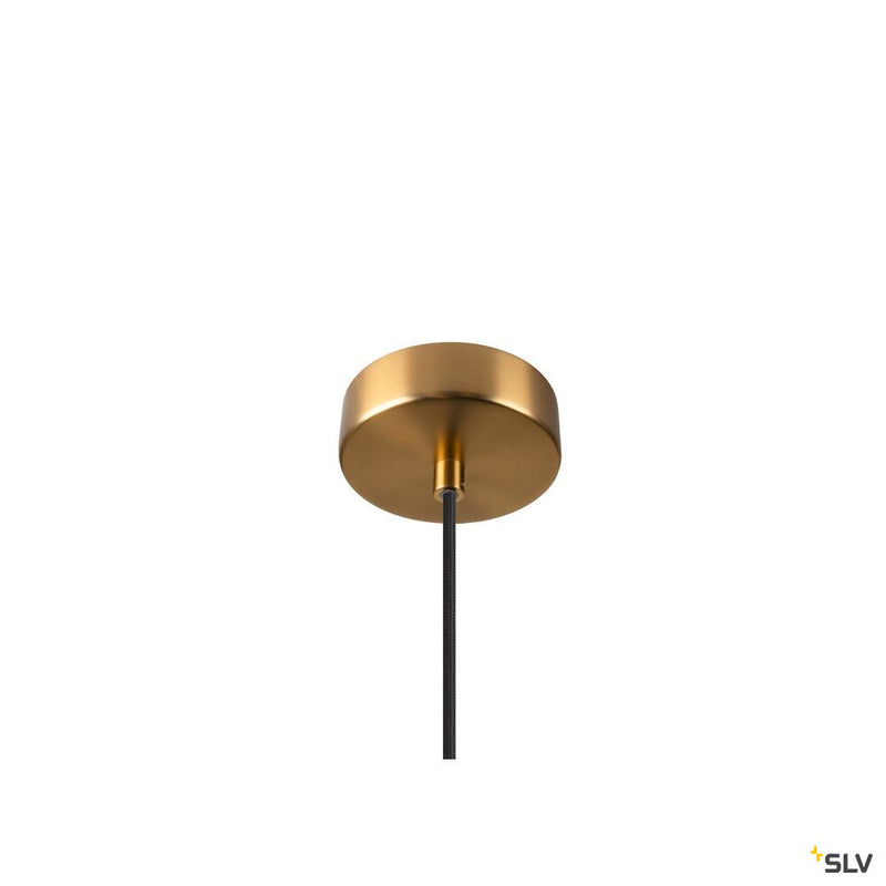 SLV 1007589 PANTILO ROPE 20, pendant light, 250 cm, E27, 15 W, gold