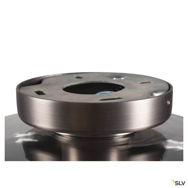 SLV 1007590 PANTILO ROPE 27, wall and ceiling-mounted light, cylindrical, 1x max. 15 W E27, silver