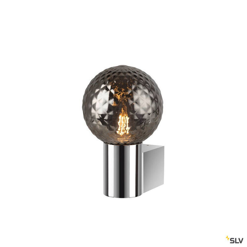 SLV 1007858 VARYT glass shade, Diamant smoke