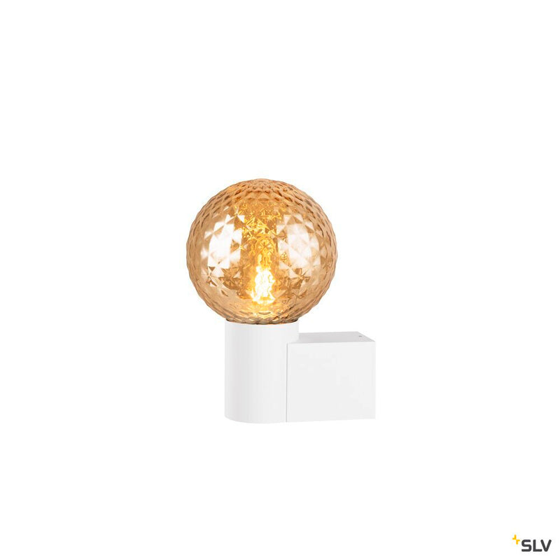 SLV 1008023 VARYT glass shade, Diamant amber