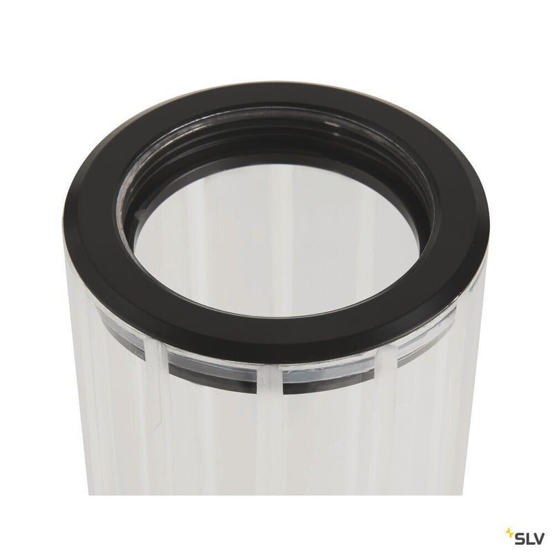 SLV 1007618 LYGANT double, wall-mounted light, 3000 K, 11 W, black