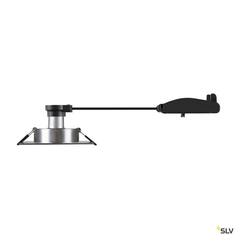 SLV 1007629 NEW TRIA® 75 XL, recessed ceiling light, square, max. 10 W , GU10, aluminium
