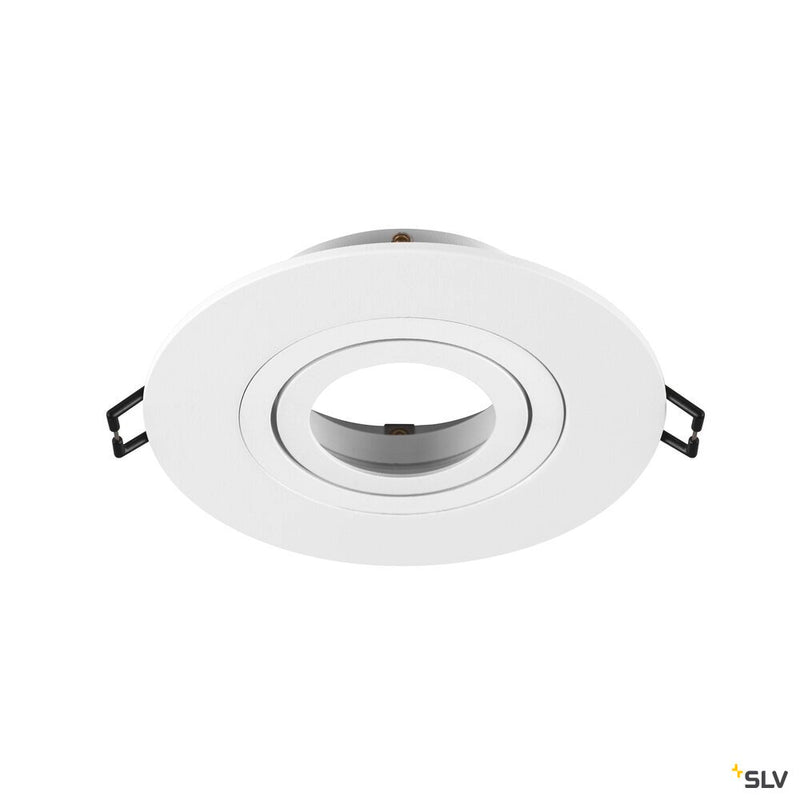 SLV 1007630 NEW TRIA® 75 XL, ceiling installation ring, D: 11 H: 2.6 cm, IP20, white