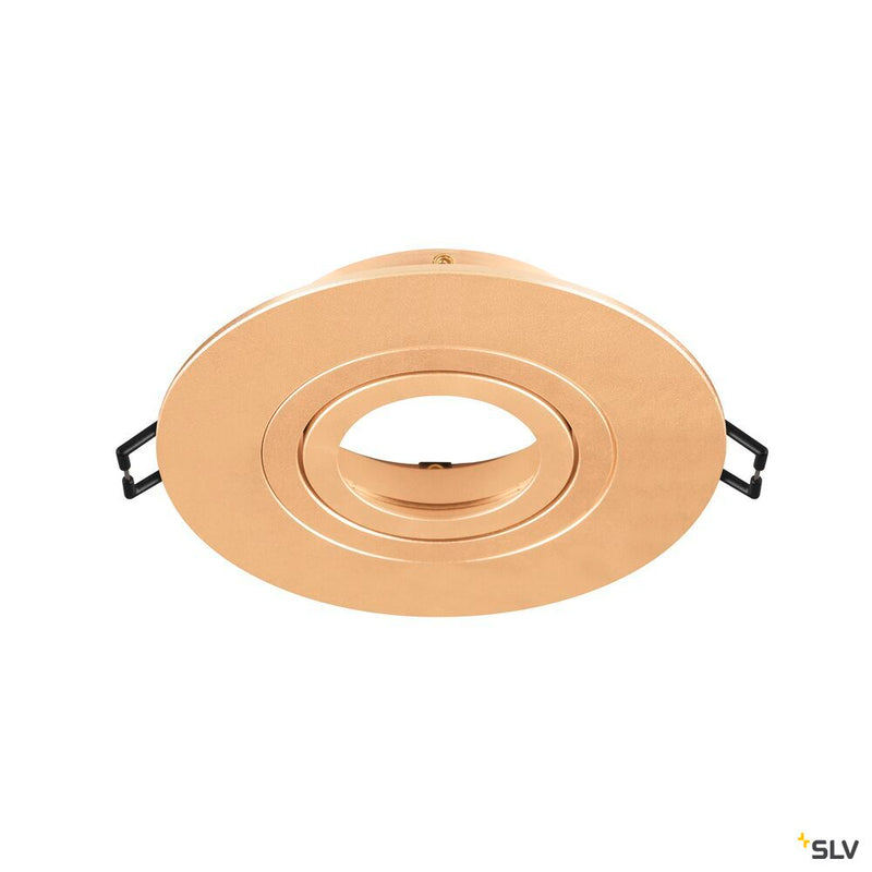 SLV 1007633 NEW TRIA® 75 XL, ceiling installation ring, D: 11 H: 2.6 cm, IP20, rose gold
