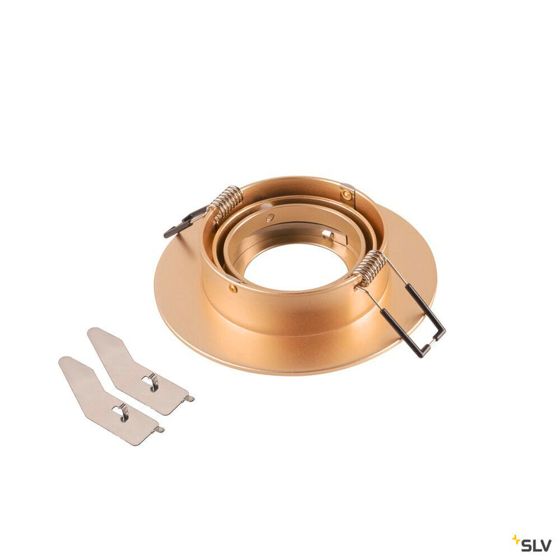 SLV 1007633 NEW TRIA® 75 XL, ceiling installation ring, D: 11 H: 2.6 cm, IP20, rose gold