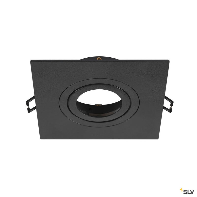 SLV 1007635 NEW TRIA® 75 XL, ceiling installation ring, L: 11 W: 11 H: 2.6 cm, black