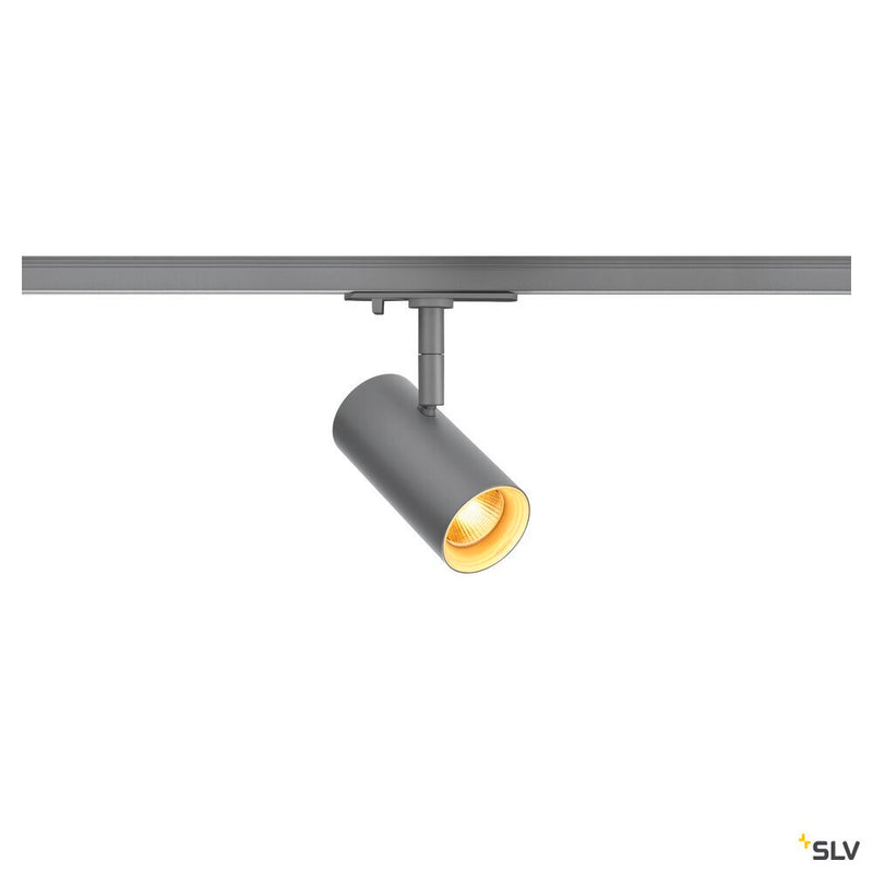 SLV 1007640 NOBLO® SPOT, 1~ spot, round, 2700 K, 6 W, trailing-edge phase, 32°, grey