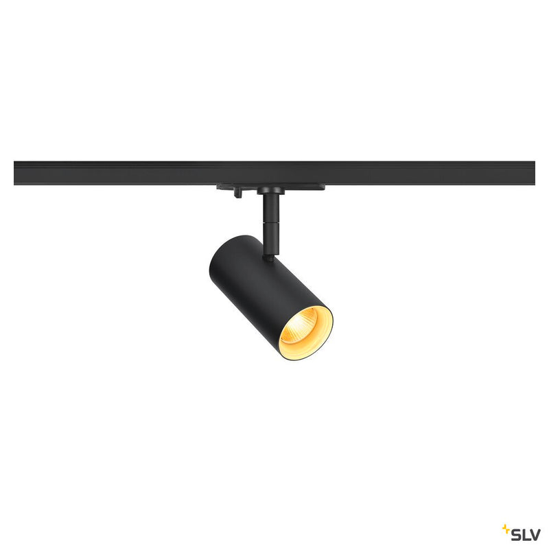 SLV 1007641 NOBLO® SPOT, 1~ spot, round, 3000 K, 6 W, trailing-edge phase, 32°, black