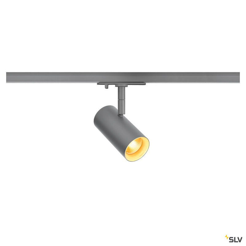 SLV 1007643 NOBLO® SPOT, 1~ spot, round, 3000 K, 6 W, trailing-edge phase, 32°, grey