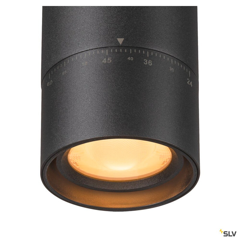 SLV 1007655 UNIVERSAL TRACKSPOT V 3Ph., 10/15/20 W 927/930/940 24°-60° black