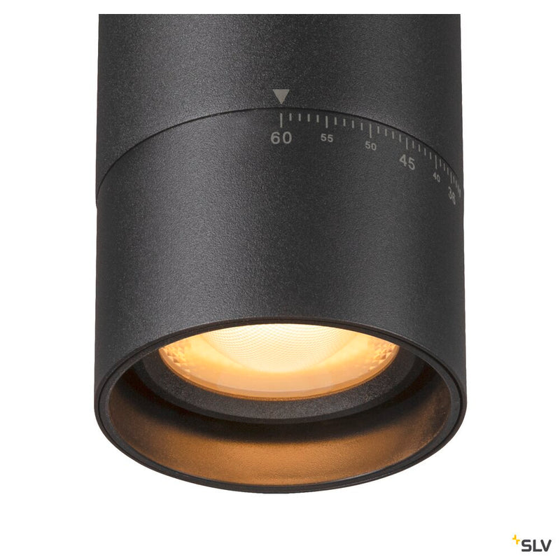 SLV 1007655 UNIVERSAL TRACKSPOT V 3Ph., 10/15/20 W 927/930/940 24°-60° black