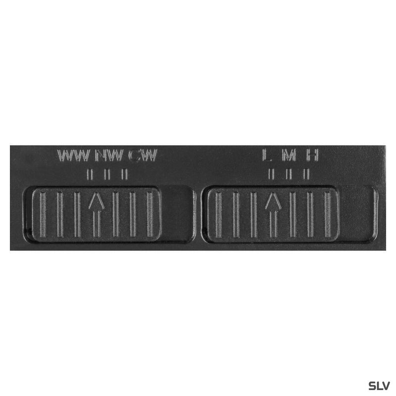 SLV 1007657 UNIVERSAL TRACKSPOT V 3Ph., 25/30/35 W 927/930/940 24°-60° black