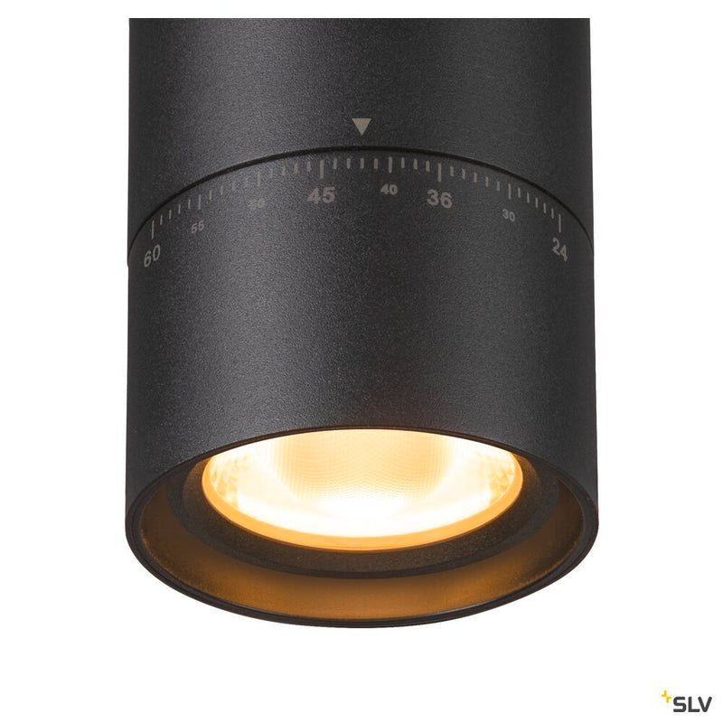 SLV 1007657 UNIVERSAL TRACKSPOT V 3Ph., 25/30/35 W 927/930/940 24°-60° black