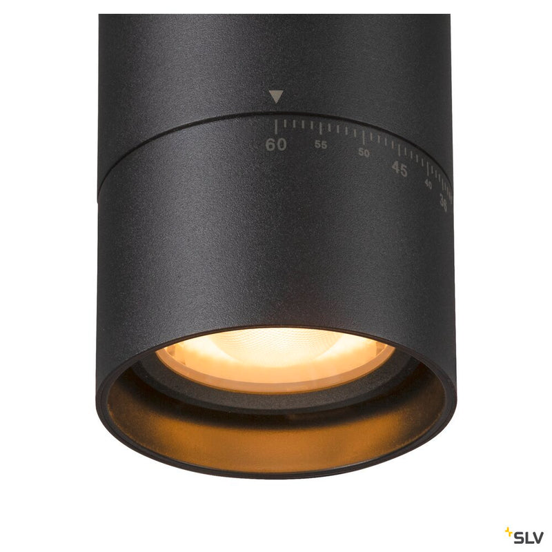 SLV 1007657 UNIVERSAL TRACKSPOT V 3Ph., 25/30/35 W 927/930/940 24°-60° black