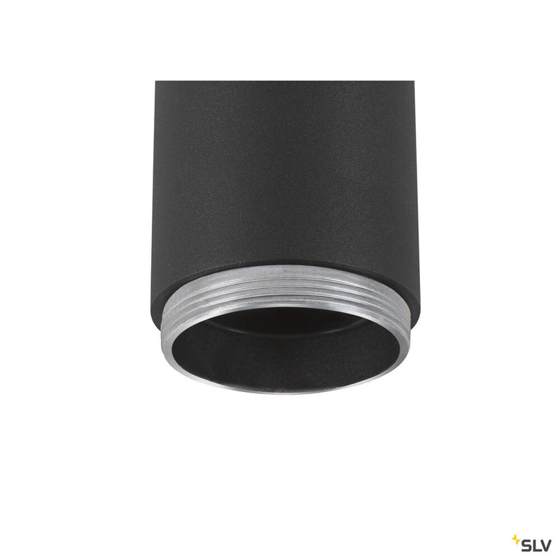 SLV 1007658 LALU®, pendant light, Mix&Match, 150 cm, E27, max. 10 W, black