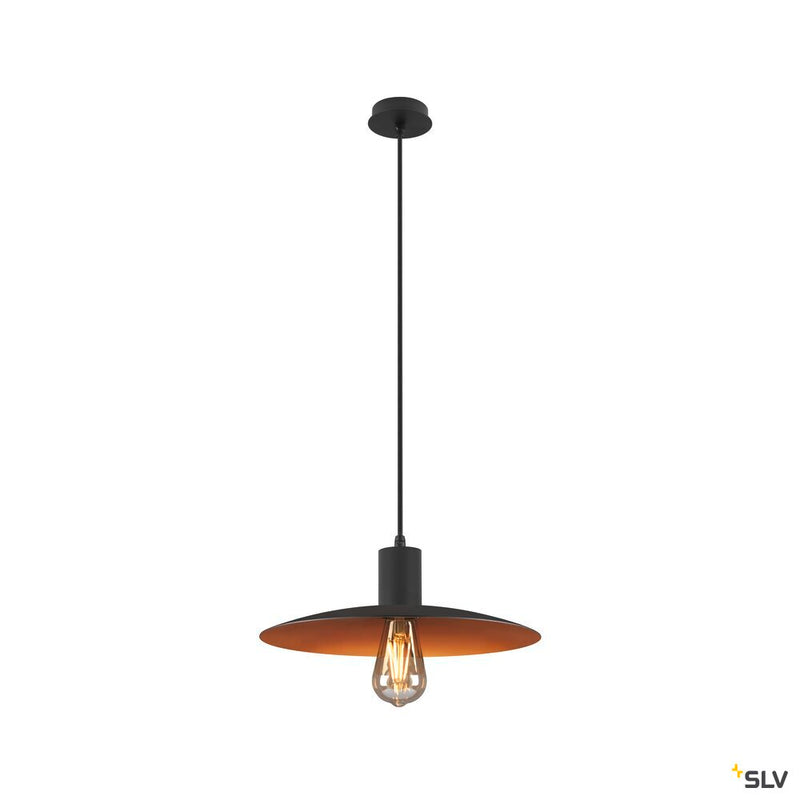 SLV 1007659 LALU®, Lampshade, E27 Base, Mix&Match, H:3.5 cm, black
