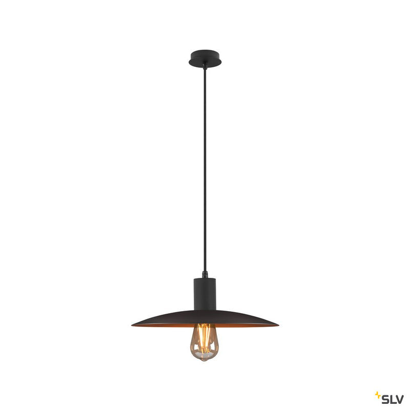 SLV 1007658 LALU®, pendant light, Mix&Match, 150 cm, E27, max. 10 W, black