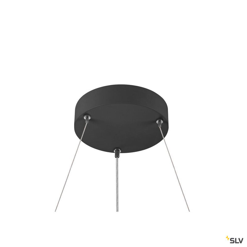 SLV 1007661 ONE CUBE, pendant light, 300 cm, 3000 K, DALI 2, Touch, black