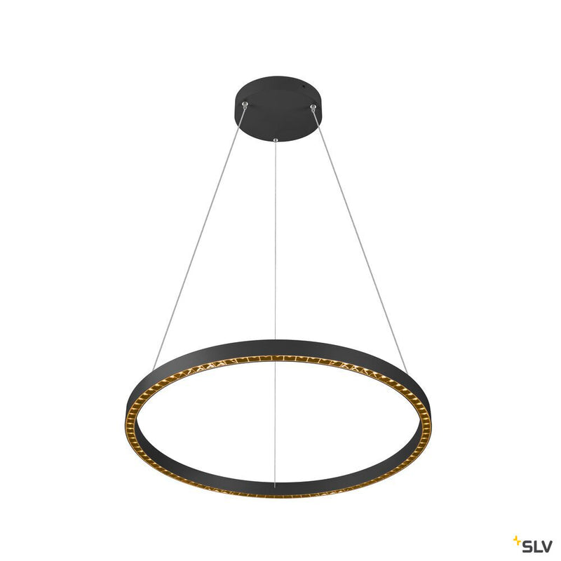 SLV 1007665 ONE CUBE UP/DOWN, pendant light, 300 cm, 3000 K, DALI 2, Touch, black