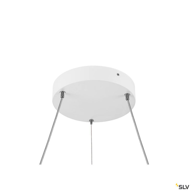 SLV 1007666 ONE CUBE UP/DOWN, pendant light, 300 cm, 3000 K, DALI 2, Touch, white