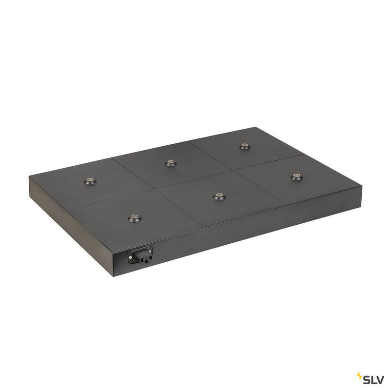 SLV 1007698 VINOLINA TWO, charging base, max. 6 lights, black